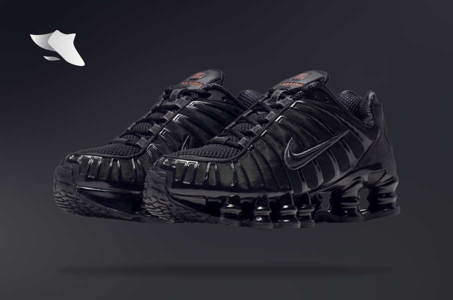 SwiftSole - Nike Shox TL Black Max Orange (W) SwiftSole - Nike Shox TL Black Max Orange (W)