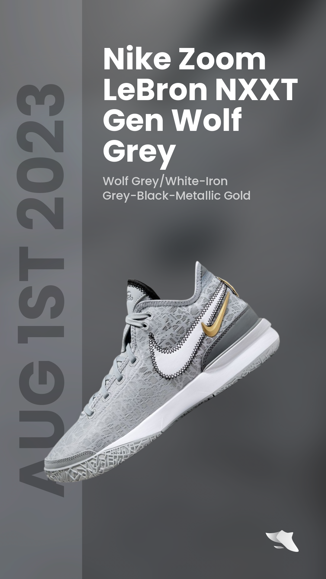 SwiftSole - Nike Zoom LeBron NXXT Gen Wolf Grey