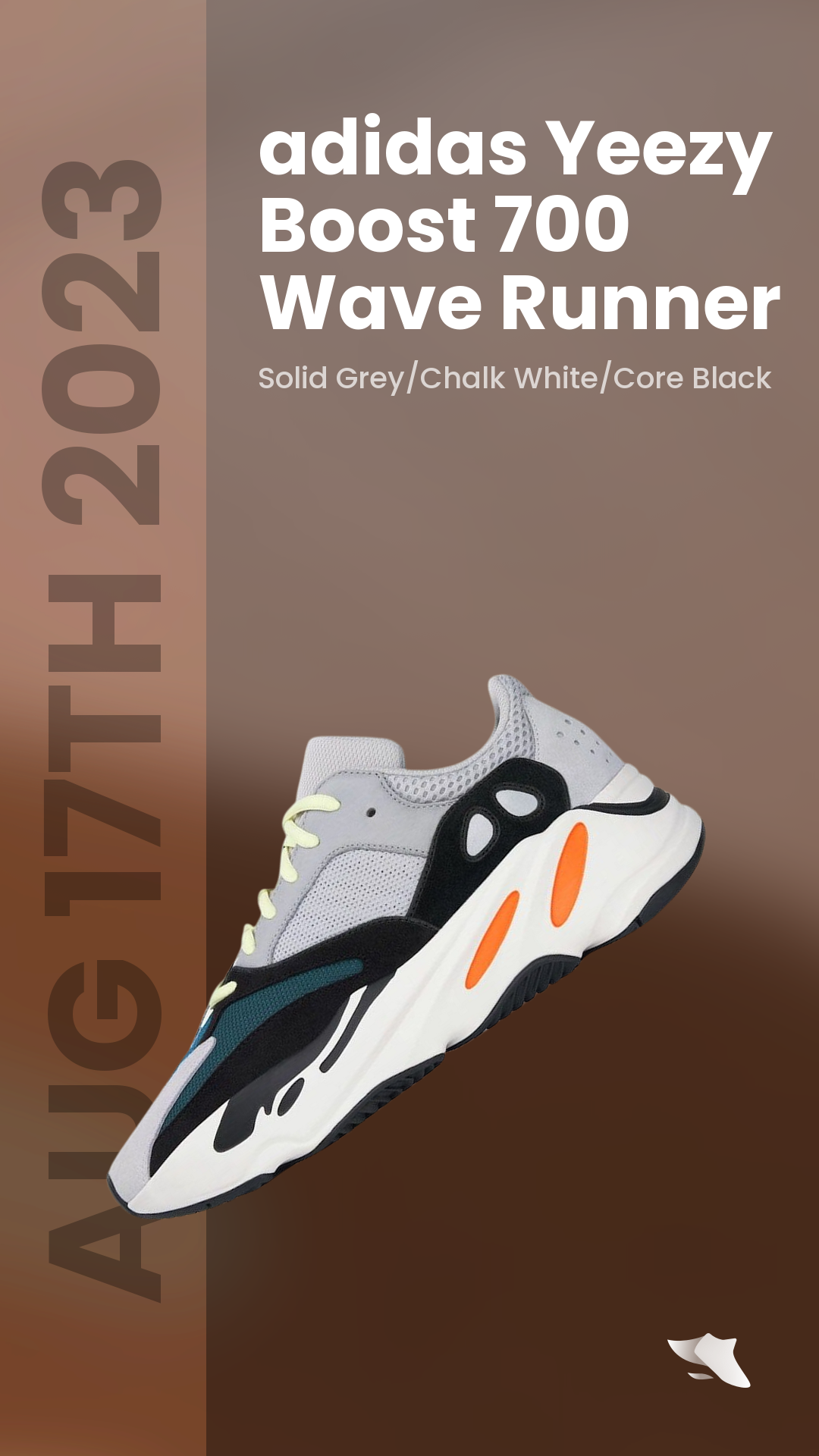 adidas gazelle silver green womens Yeezy Boost 700 Kids Wave Runner main image 1