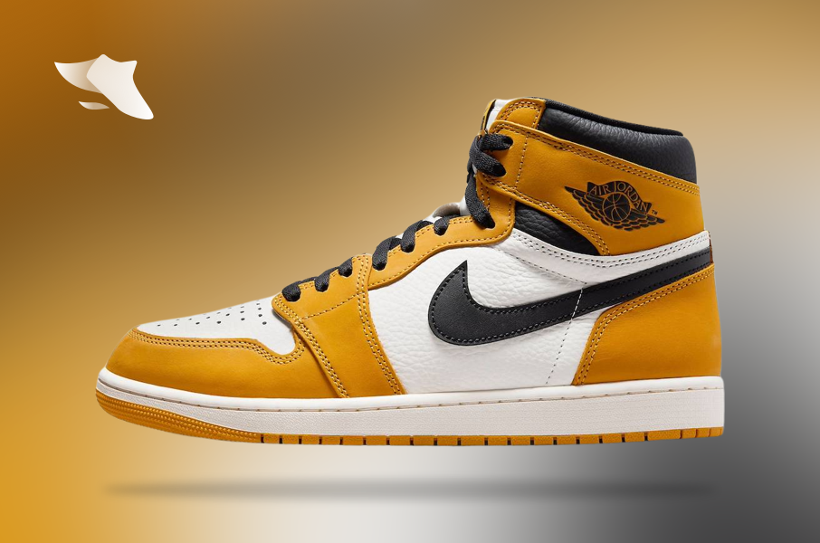 SwiftSole - Air Jordan 1 High Yellow Ochre