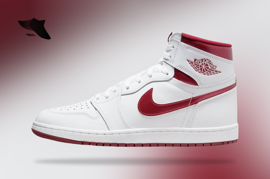 SwiftSole - Air Jordan 1 High 85 Metallic Burgundy