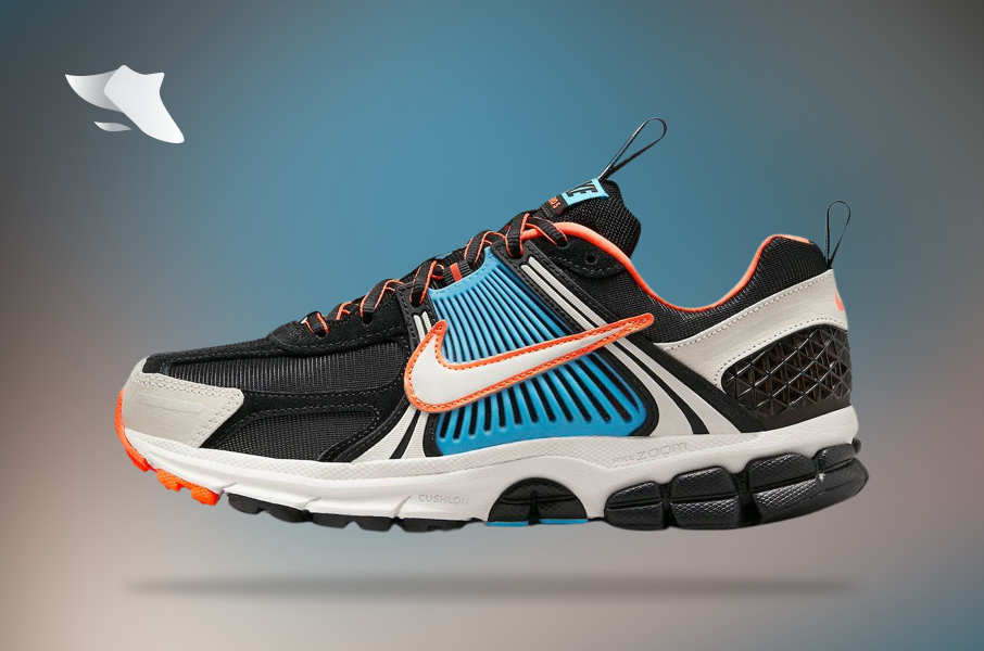 SwiftSole - Nike Zoom Vomero 5 Blue Gaze/Total Orange (W)