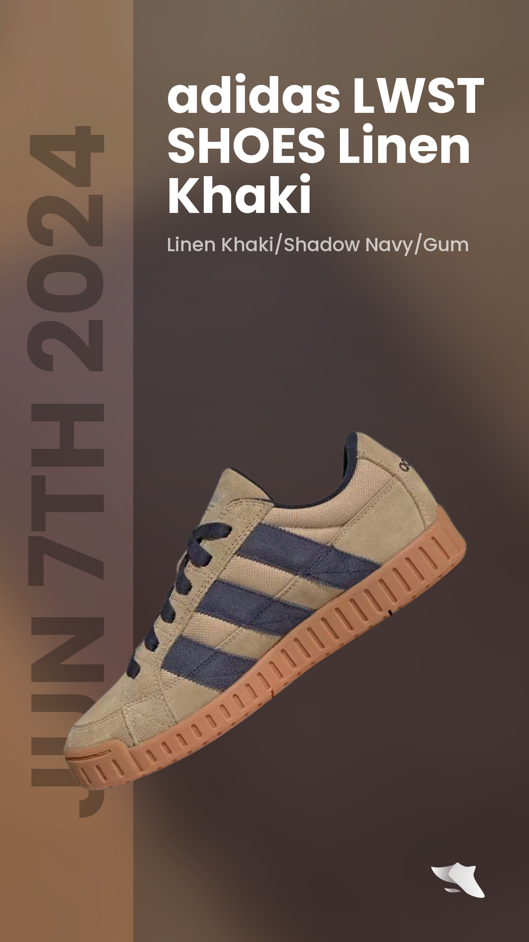 SwiftSole - adidas LWST SHOES Linen Khaki