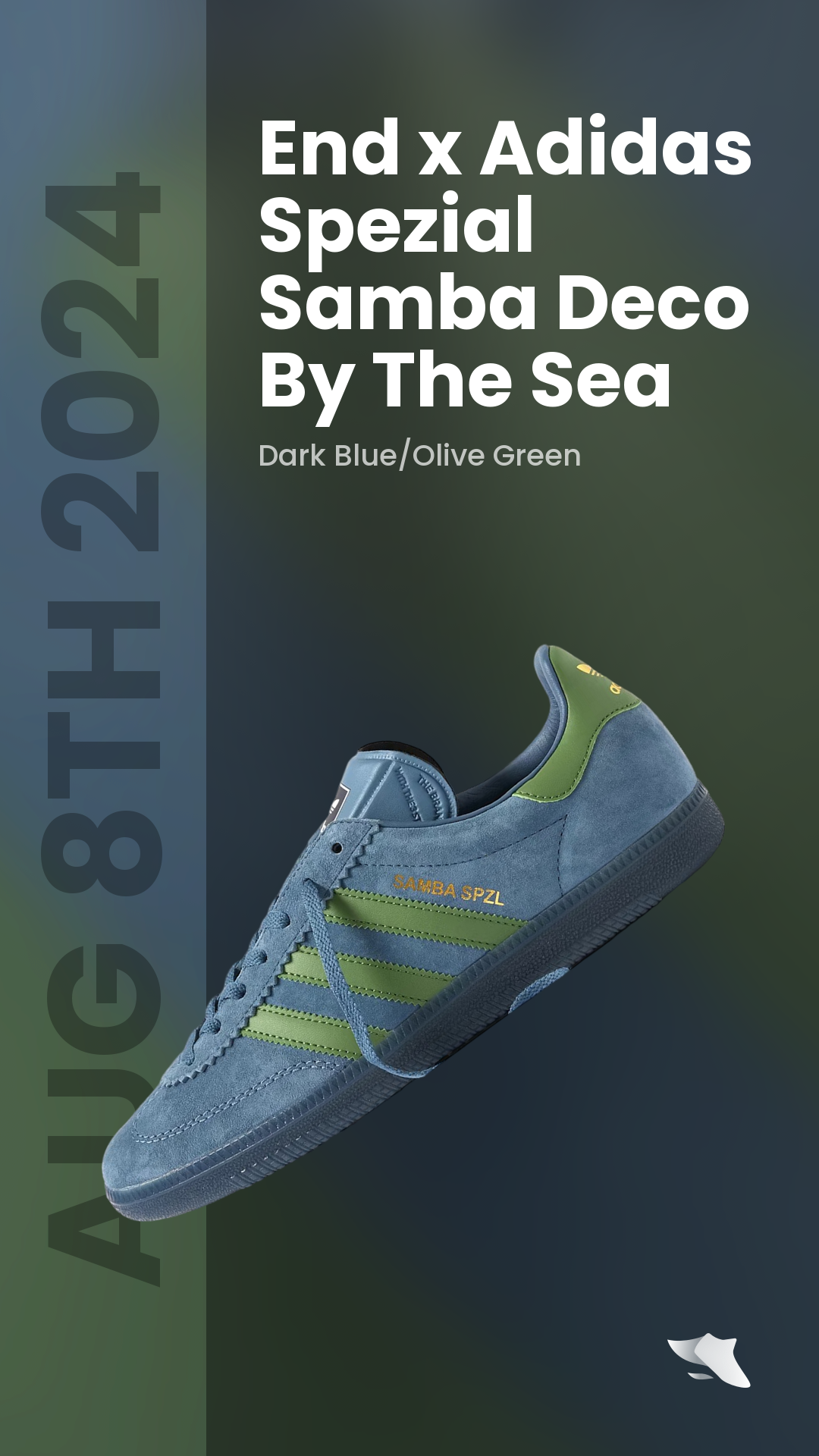 SwiftSole - End x Adidas Spezial Samba Deco By The Sea