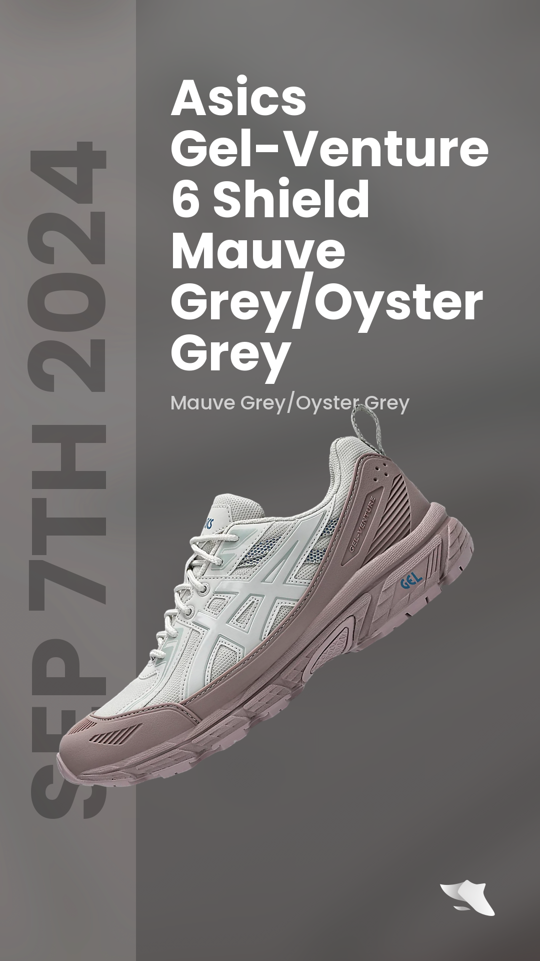 ★ASICS★Gel-Venture 6 Shield Mauve Grey Oyster★男女共用★ GEL-VENTURE 6 SHIELD | Unisex | Mauve Grey/Oyster Grey
