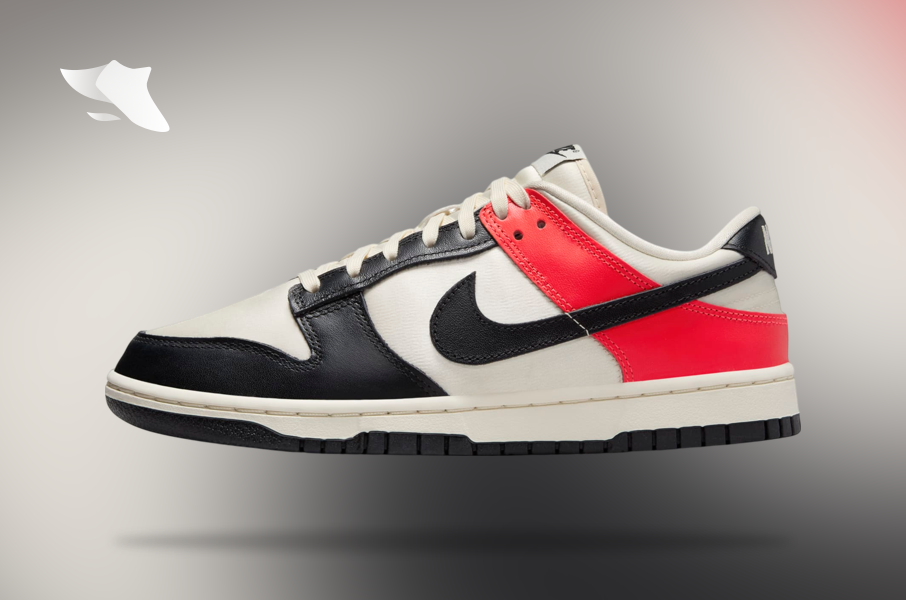 SwiftSole - Nike Dunk Low Black Toe/Bright Crimson (W) SwiftSole - Nike Dunk Low Black Toe/Bright Crimson (W)