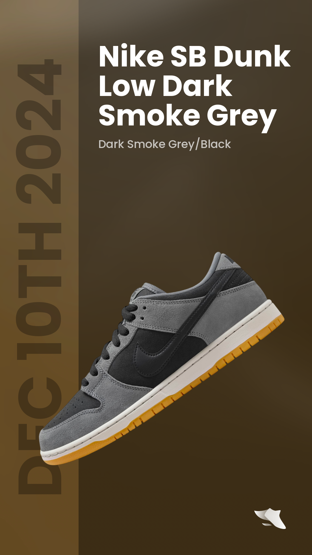 SwiftSole - Nike SB Dunk Low Dark Smoke Grey