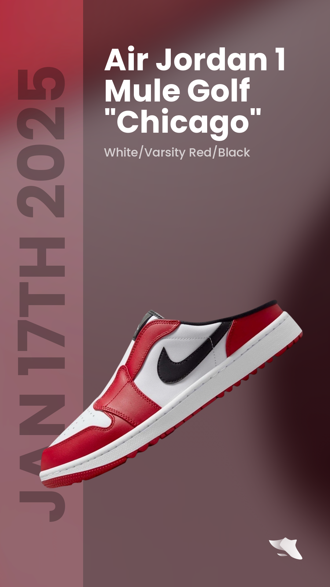 SwiftSole - Air Jordan 1 Mule Golf 