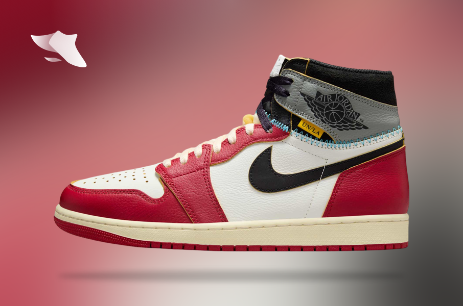 SwiftSole - Union LA x Air Jordan 1 High Varsity Red/Shadow Grey
