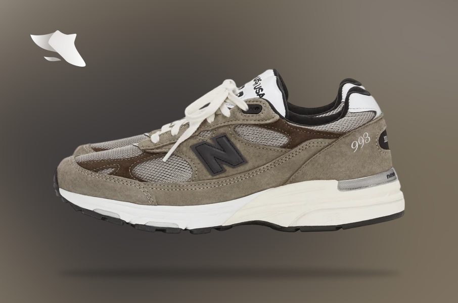 SwiftSole - JJJJound x New Balance 993 MiUSA Mushroom/White