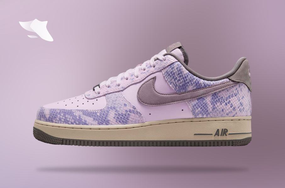 Nike Air Force 1 Purple Snake HF2898-500 | SneakerNews.com