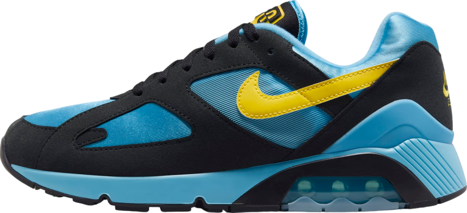 nike air max 180 grey black gold