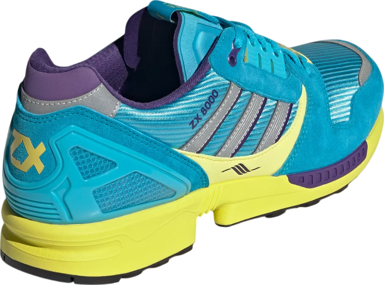 SwiftSole - adidas ZX 8000 Consortium Blue Glow/Unity Purple