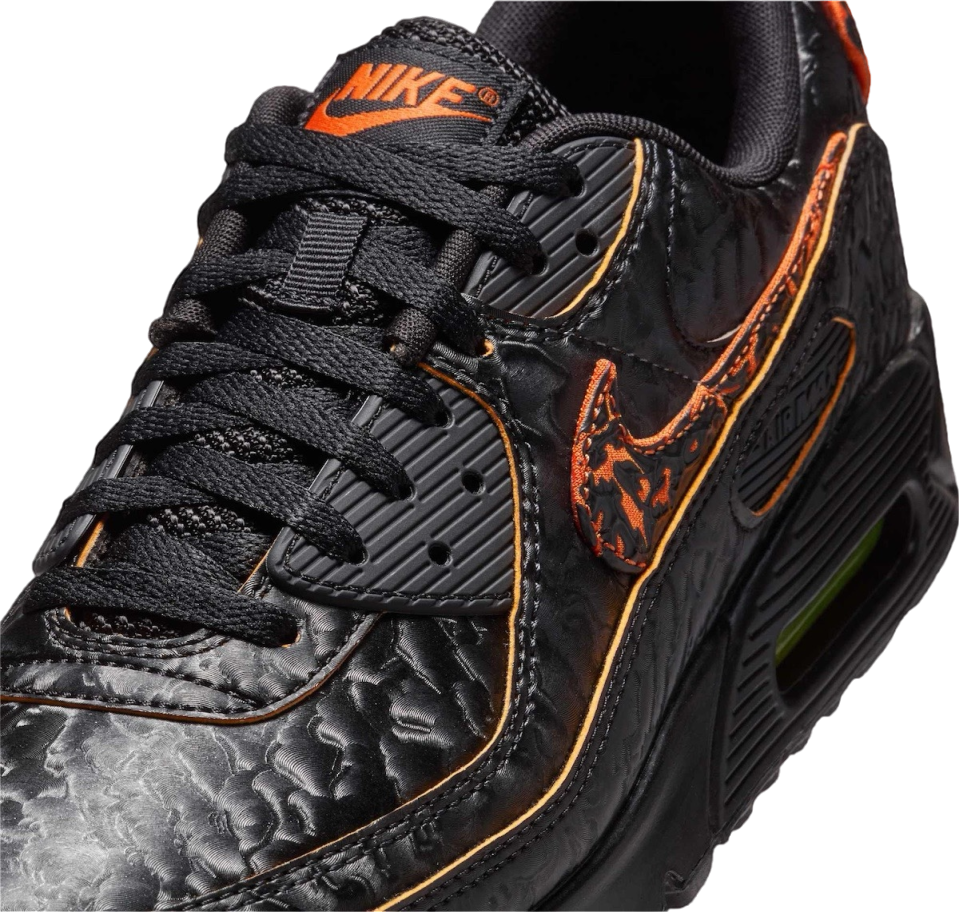 ★ナイキ★Air Max 90 Volcano★Black Magma Orange 3109ee98-cd50-4db9-9493-