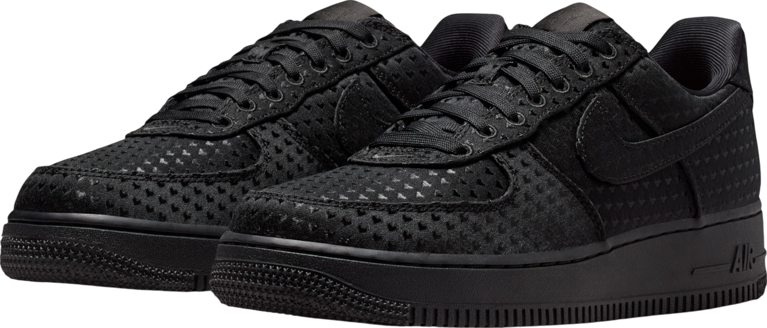 SwiftSole - Nike Air Force 1 Low Valentine's Day Triple Black (2026)
