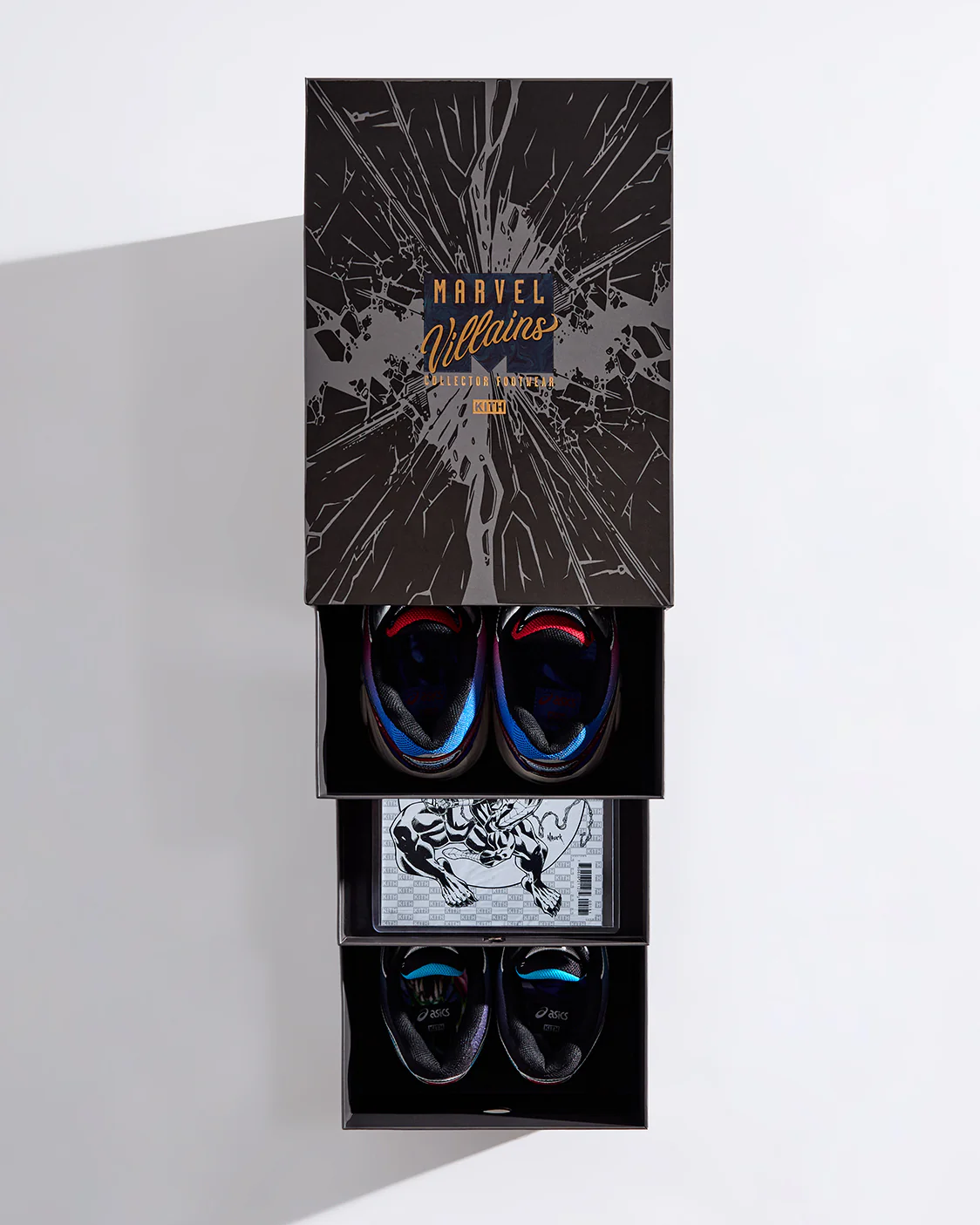 SwiftSole - Kith x Marvel x Asics Battle Spectra Pack SwiftSole - Kith x Marvel x Asics Battle Spectra Pack