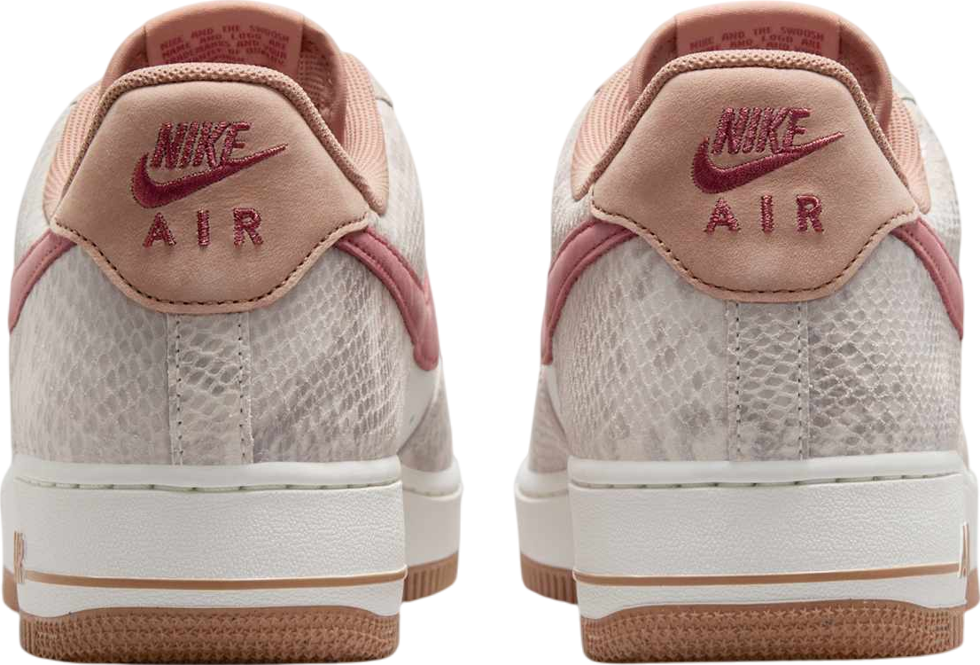 SwiftSole - Nike Air Force 1 Low Snakeskin Summit White