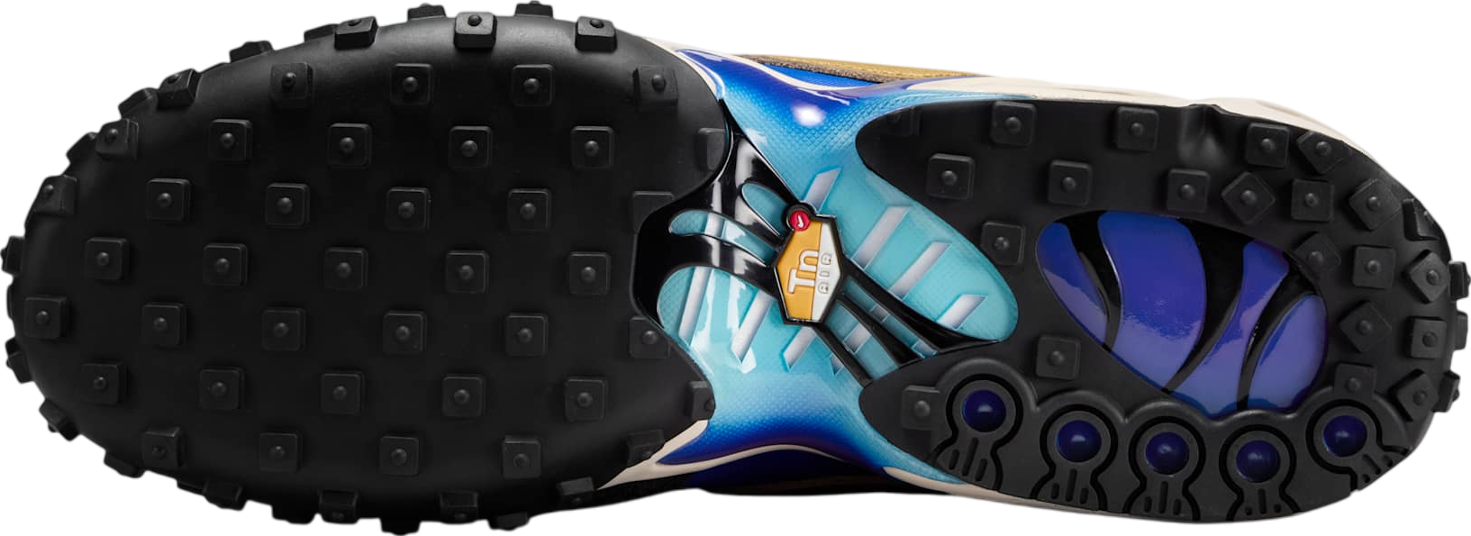 SwiftSole - Nike Air Max Waffle Black/Hyper Blue