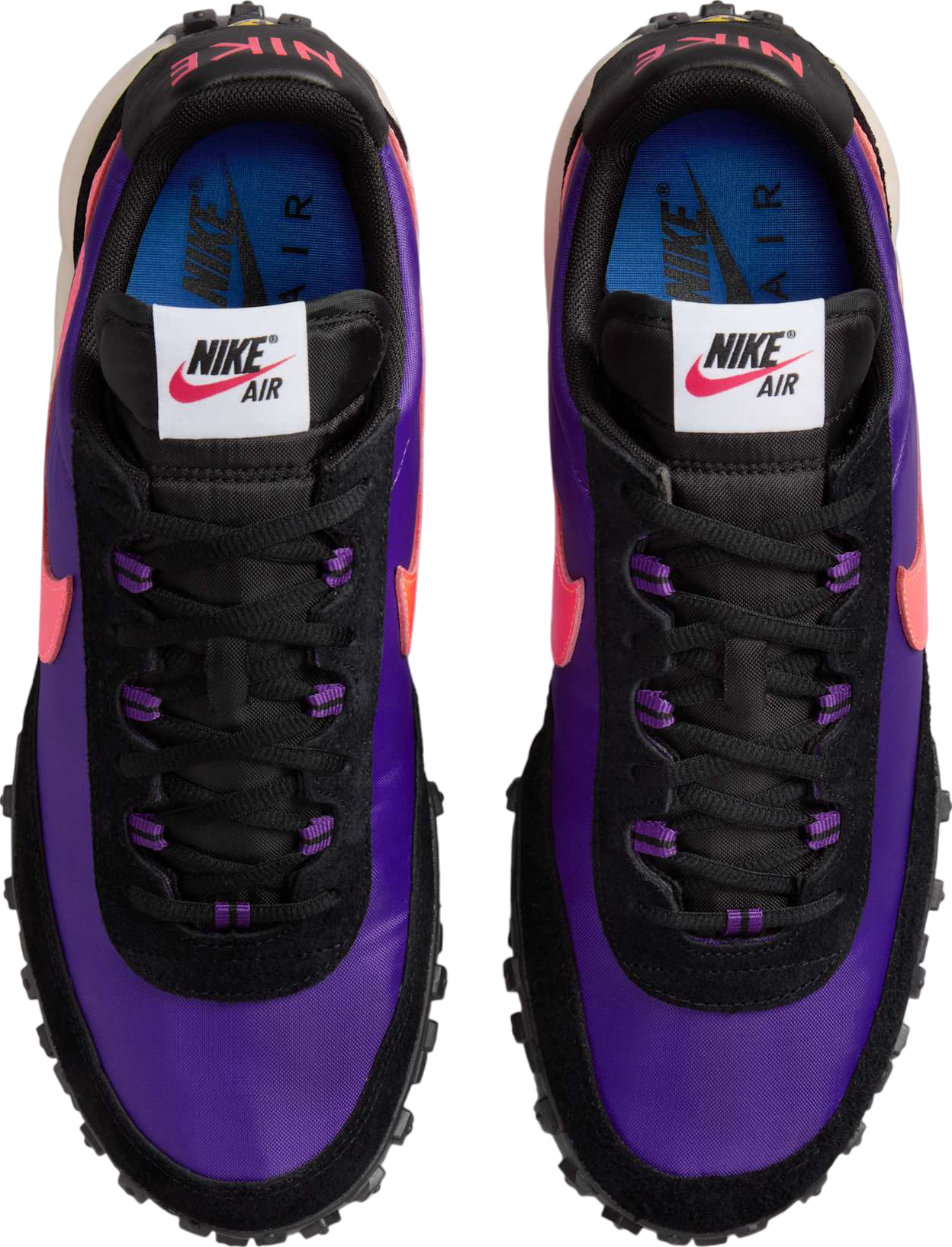 SwiftSole - Nike Air Max Waffle Voltage Purple/Total Orange