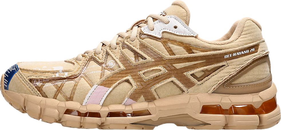 28cm doublet × ASICS Gel-Kayano 20 sand doublet ASICS Gel-Kayano 20 Sand 1203A519-200 unisex US8